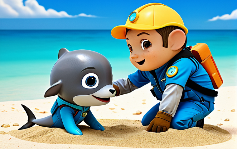 옥토넛 페이소의 의사로서의 역할 - Professional at Work**

"Peso carefully examining a sea turtle with a high-tech medical scanner in t...