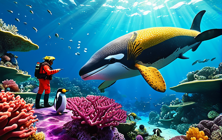 옥토넛 인기 시리즈 다시보기 - Octonauts' Classic Underwater Rescue Mission**
"An immersive, high-definition illustration capturing...