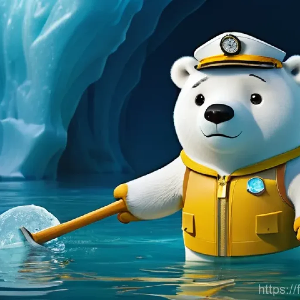 옥토넛 캐릭터별 대표 에피소드 - **Captain Barnacles' Calm Leadership in an Icy Rescue:**
"An image featuring Captain Barnacles, ...