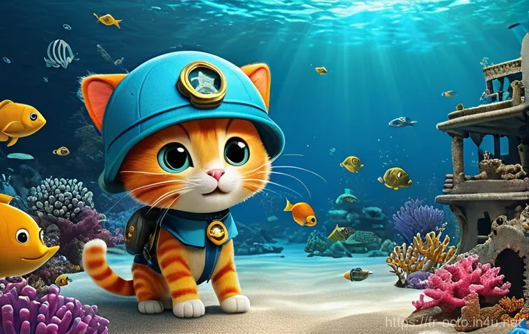 옥토넛 캐릭터별 대표 에피소드 - **Captain Barnacles' Calm Leadership in an Icy Rescue:**
    "An image featuring Captain Barnacles, ...