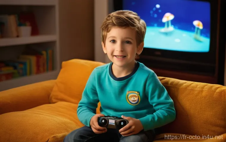 옥토넛 애니메이션 더빙 과정 - **An animated 3D rendering in the style of "The Octonauts," depicting Captain Barnacles, Kwazii, and...