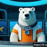 옥토넛 바나클스 대장의 명장면 - **Prompt 1: Captain Barnacles at the Octopod Helm**
"Captain Barnacles, a stoic and intelligent ...