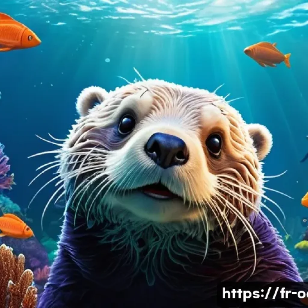 옥토넛 인기 에피소드 재해석 - **Prompt 1: Marine Biodiversity Discovery**
"A vibrant, richly detailed underwater scene depicti...